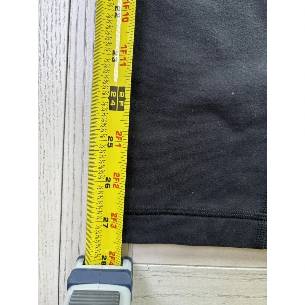 Lululemon Inspire Crop II Black Leggings Size 10 Running Yoga Gym